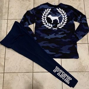 VS Pink Camo Set